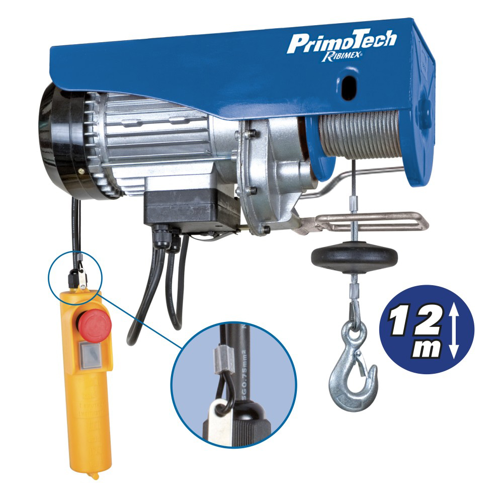 PARANCO VERRICELLO ELETTRICO SOLLEVATORE 100/200Kg 480W RIBIMEX - immagine 2